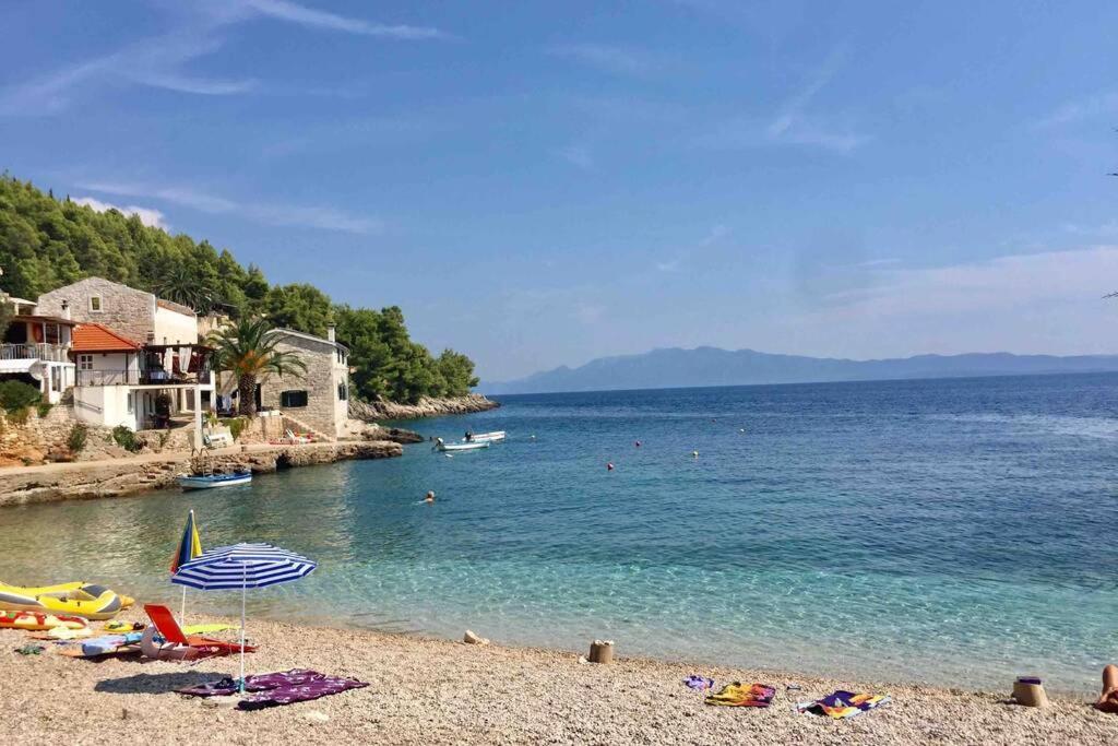 Seaview Pool Apartment-Lumiere, Island Hvar-Gdinj Exterior foto